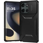 For Motorola Edge 2025 Case Rugged Side Grip Hybrid With Sliding Rear Lens Cover. Fixed Price $11.89.