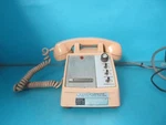 Vintage Motorola Itt T-1380AE Intercom Desk Handset Beige Dot Telephone. Fixed Price $74.99.