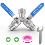Hose Splitter Way 304 Stainless Steel Heavy Duty 3/4 Ght HS-2 Garden Full Flow. Fixed Price $35.99.