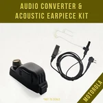 Audio Adapter Kit 2-PIN Multi-pin W/earpiece For Motorola Radios CP200, VL50. Fixed Price $31.99.