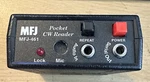 Used Working MFJ-461 Pocket Cw Reader Morse Decoder For Ham Radio. Fixed Price $92.00.