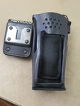 Nos New Kenwood KLH-6SW Swivel Leather Radio Holster. Fixed Price $24.99.