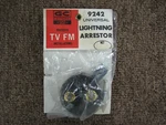 Gc Electronics 9242 Lightning Arrestor For Use With Coax Twin Lead. Fixed Price $7.99.