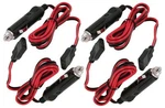 4 Lot Truckspec TSPSCBH-3P Radio 3-PIN Replacement Power Cord W/ Lighter Plug. Fixed Price $53.95.
