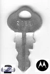 1X Genuine Motorola Base Cabinet Locking Bracket Radio Key #2135 Chicago Co. Fixed Price $13.65.