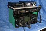 Green Or Red Scanner Radio Bench Mount Rack Holder Kenwood Yaesu Icom Mike. Fixed Price $42.50.