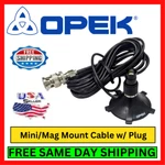 Opek AM-109-BNC Female 1.5" Mini Magnet Mount 2.5M RG-174A/U Cable W/. Fixed Price $24.95.