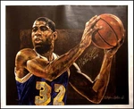Stephen Holland Magic Johnson Lakers Hs #d Signed Artwork Make Offer. Fixed Price $5000.00.