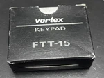 Vertex FTT-15 Keypad Clavier Avec Joint En Caoutchouc Pour Radio VX10 Vhf Fm. Fixed Price $43.47.