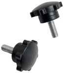 Roadpro RPKN-5P Cb Radio Black Plastic Oem 5MM Thread Replacement Knobs Bag Of 2. Fixed Price $11.95.