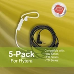 5XACOUSTIC Tube Ptt Earpiece (2-WIRE) For Hytera Radio PD355 PD360 PD365LF BD352. Fixed Price $113.40.