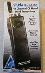 Midland 40 Channel Cb Hand Held Transceiver Model 75-785. Fixed Price $49.95.