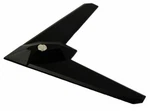 117A-B Procomm Amplified "stealth Bomber" Mirror Mount Tv Antenna Kit (black). Fixed Price $36.36.