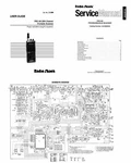 Radio Shack PRO-60 Operating + Service Manuals 11X17" Schematic. Fixed Price $22.95.