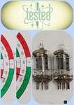 Pair (2) Ge 5725 Vacuum Tubes 6AS6 6106 Matched 90/95 Upgrade For 5654 EF9. Fixed Price $17.09.