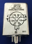 Omntec 26S-1130 Relay Coil 115VAC 15A 8 Pin Nsn: 5945-00-139-2525. Fixed Price $79.95.