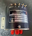 Loral Coaxial Switch Rf 941-B237-A1D-9A1 4-WAY Latching Tested Sma 28VDC 18 Ghz. Fixed Price $45.00.