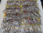 Wholesale Lot Of 120 Snap Trigger Hook Clips / Belt Cilp Keychains Rings. Fixed Price $119.99.