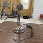 Astatic D104 "silver Eagle" Microphone With Stand. Fixed Price $109.99.