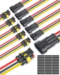 3 Pin Waterproof, 16 Awg Wire Connectors, Automotive Electrical. Fixed Price $24.30.