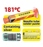 Lead Silver Paste 181 Syringe Smt Chip Soldering. Fixed Price $28.70.