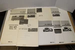 Qty 9 - Icom Mixed Lot Instruction / Assembly Manuals See List Inside. Fixed Price $29.99.