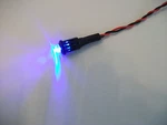 4 X Bright Blue Led 12V, 5MM With Black Bezel. Fixed Price $10.46.