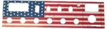 Workman 99USA Stick-on Faceplate Flag Design For Galaxy DX99V Radio. Fixed Price $20.95.
