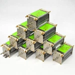(lot Of 10) Oren Elliott 73-1-45-45 M75 Air Variable Capacitor 20-495PF As-is. Fixed Price $199.99.