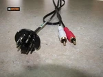 Kenwood TS-520,520S,820,820S Amplifier Cable With Rca's. Fixed Price $45.00.