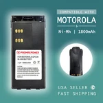 Replacement HNN9008 Battery For Motorola HT750 HT1250 GP338 MTX850, 1800MAH Nimh. Fixed Price $18.29.
