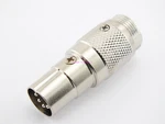 Workman C4P5DIN Mic Adapter Use 4-PIN Cobra On 5-PIN Realistic Radio. Fixed Price $6.76.