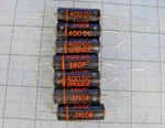 (7) Lot Sprague 160P .1UF 400DC Black Beauty Capacitors (free Ship!)**. Fixed Price $89.99.