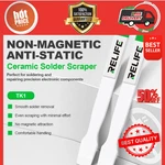 Ceramic Solder Paste Scraper- Non-magnetic, Anti-static For Bga Chip & Motherboa. Fixed Price $9.99.