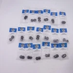 19 Pack (38 Knobs) Workman 5MM Black Plastic Radio Bracket KN5P. Fixed Price $80.99.
