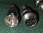 Amphenol 91-MC4M/91-MC4F 3/8" Pin Microphone Both And Female Plugs. Fixed Price $39.00.
