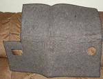 Teletype Felt Pad For Model 19 Xrt Table - Part No. 95001. Fixed Price $25.00.
