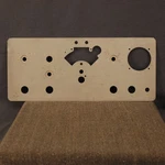 New Rockwell Collins 75S-3C S-line Receiver Chassis Mount Front Panel Back Plate. Fixed Price $19.95.