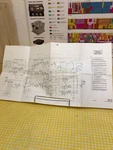 Vintage 1985 Healthkit Station Monitor Model HO-5404 Enlarged Schematic. Fixed Price $25.00.