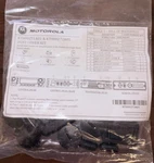 10 Piece Motorola KT000271 & KT000272A01 Dust Cover Kit, Xtl Series. Fixed Price $5.00.