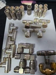 Coaxial Couplers & Fittings (choose) For Ham Radio Communications Silver. Fixed Price $11.00.