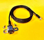 Front Microphone Relocation Cable Motorola CDM1250 CM200 CM300 GM300. Fixed Price $17.99.