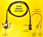 Remote Mic Cable Motorola Radius Maxtrac GM300 CM200 CM300 M1225 PM400. Fixed Price $24.99.