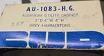 AU-1083-H.G. Bud Aluminum Utility Cabinet X 5 W 4. Fixed Price $12.00.