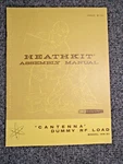 Heathkit Manual: Cantenna Dummy Rf Load Model HN-31 C. 1962 Ham Radio. Fixed Price $9.95.