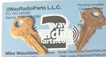 2X Genuine Motorola Base Cabinet Locking Bracket Radio Key #2135 Chicago Co. Fixed Price $21.00.