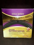 Radioshack Indoor/outdoor 25 Ft. Quad-shielded Coaxial Cable #15-1567. Fixed Price $9.99.