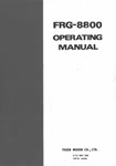 Yaesu FRG-8800 Instruction Manual. Fixed Price $14.95.