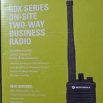 Motorola Rdx Series Vhf Two-way Radio On-site Business Communication Device. Fixed Price $200.00.