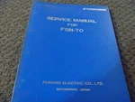 Furuno FSN-70 Satellite Navigator Shop Service Repair Manual Xz. Fixed Price $59.06.